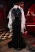 Upgraded Ver Hotel Transylvania Mavis Cosplay Kostüm Brautkleid mit Schleier und Halsband