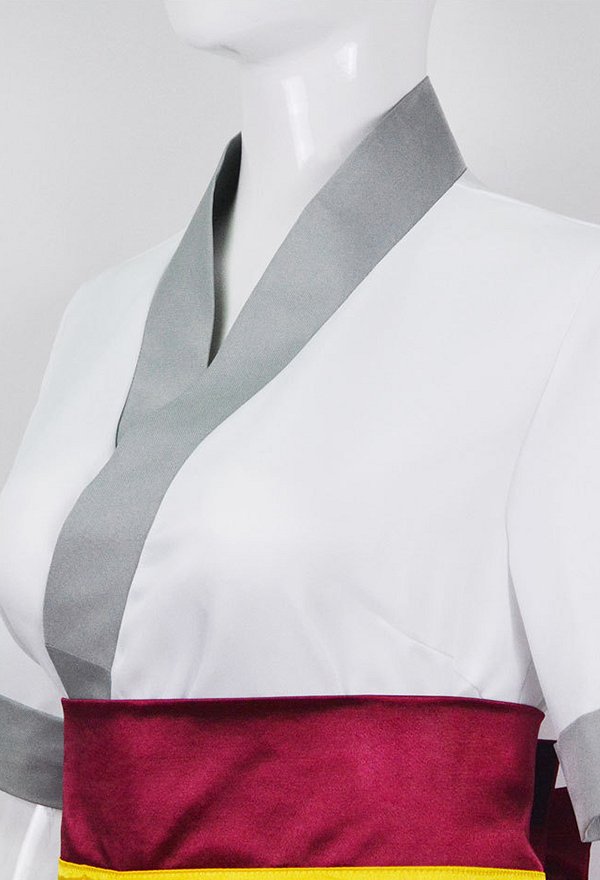 Hunter Machi Komacine Cosplay Kostüm Oberteil und Shorts mit Taillengürtel und Handschuhen Hunter Machi Komacine Cosplay Kostüm Oberteil und Shorts mit Taillengürtel und Handschuhen