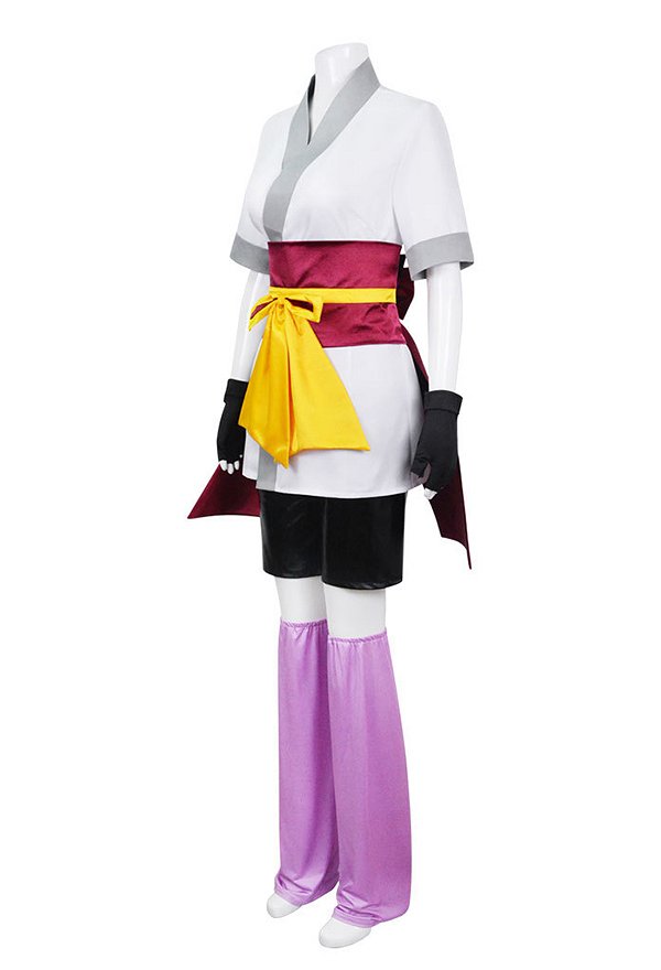 Hunter Machi Komacine Cosplay Kostüm Oberteil und Shorts mit Taillengürtel und Handschuhen Hunter Machi Komacine Cosplay Kostüm Oberteil und Shorts mit Taillengürtel und Handschuhen