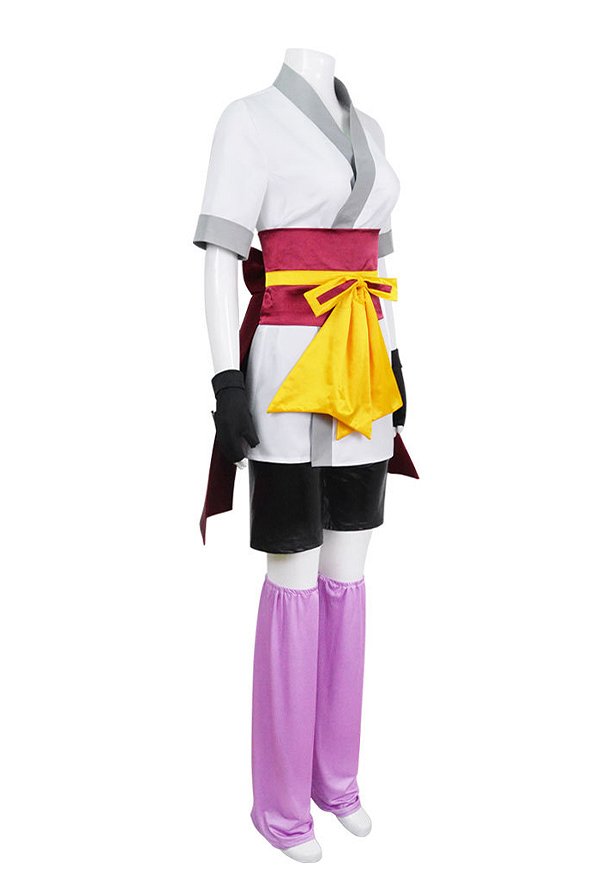 Hunter Machi Komacine Cosplay Kostüm Oberteil und Shorts mit Taillengürtel und Handschuhen Hunter Machi Komacine Cosplay Kostüm Oberteil und Shorts mit Taillengürtel und Handschuhen