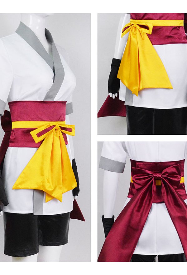 Hunter Machi Komacine Cosplay Kostüm Oberteil und Shorts mit Taillengürtel und Handschuhen Hunter Machi Komacine Cosplay Kostüm Oberteil und Shorts mit Taillengürtel und Handschuhen