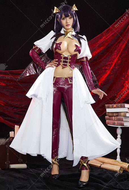 Gushing Over Magical Girls Hiiragi Utena Cosplay Costume Top Court et Pantalon en Cuir avec Jupe et Ailes
