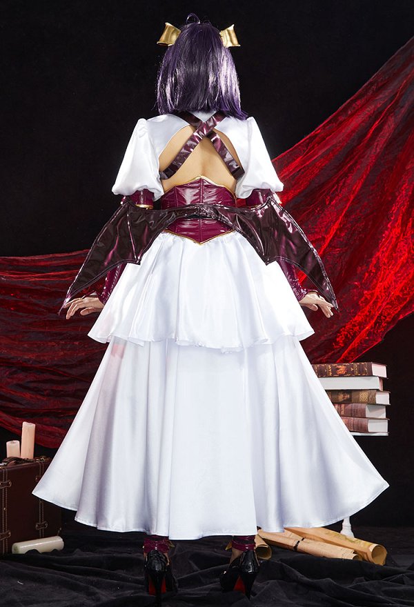 Gushing Over Magical Girls Hiiragi Utena Cosplay Costume Short Top and Leather Pants with Skirt and Wings