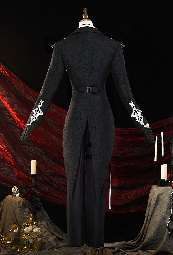 Identity V Prisoner Luca Balsa Cosplay Costume Jacket and Pants with Vest Shirt Identity V Prisoner Luca Balsa Cosplay Costume Jacket and Pants with Vest Shirt
