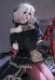 Identity V Mary Bloody Queen Cosplay Costume Black Dress Suit with Veil Pantyhose