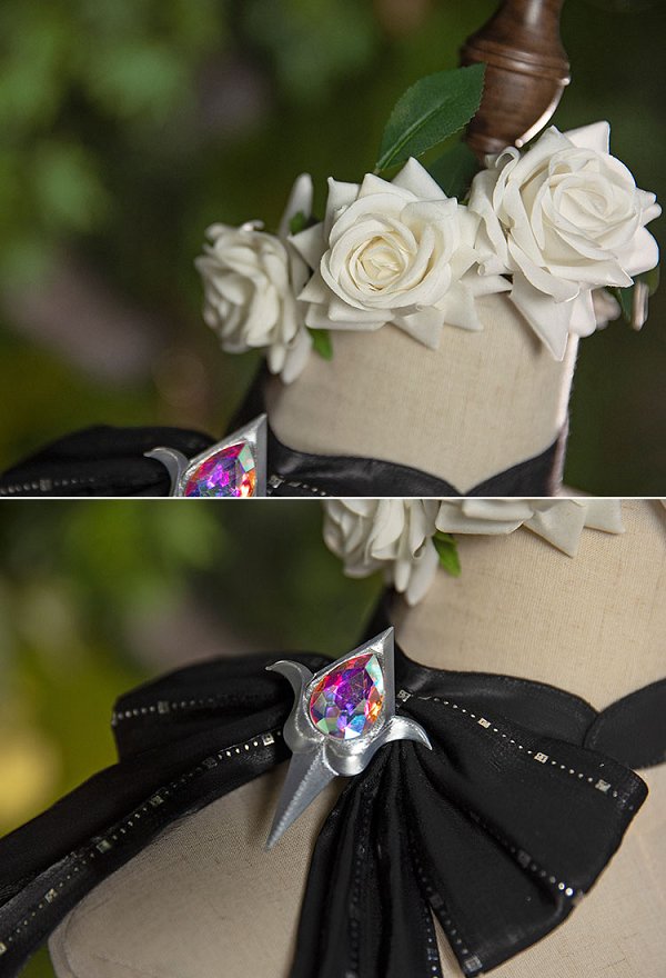 Traje de Cosplay de Identity V Skin Overture of Spring de Ada Mesmer Vestido con Diadema y Guantes