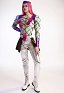 JJBA Anasui Cosplay Kostüm Hut Hosen Cosplay Kostüm