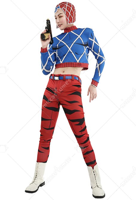 JJBA Costume de Cosplay Guido Misutta