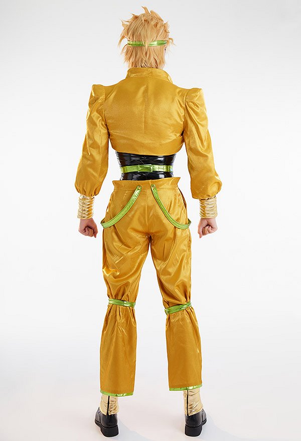 Traje de JJBA Completo de Cosplay con Tocado y Brazaletes