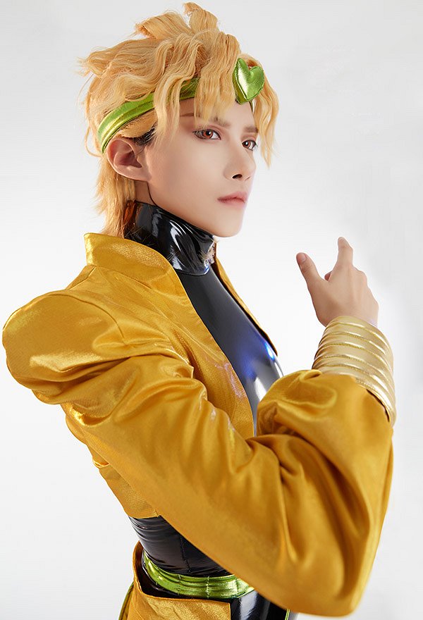 Traje de JJBA Completo de Cosplay con Tocado y Brazaletes