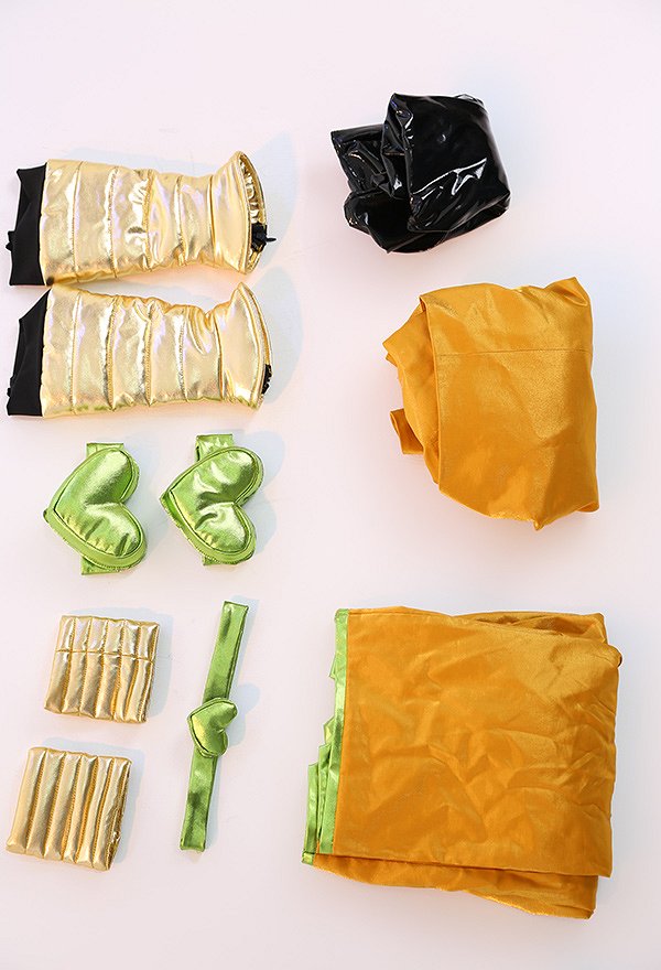Traje de JJBA Completo de Cosplay con Tocado y Brazaletes