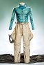 2D Line Art Ver JJBA 7 SBR Diego Dio Brando Cosplay Kostüm Oberteil und Hose mit Schwanz und Handschuhen