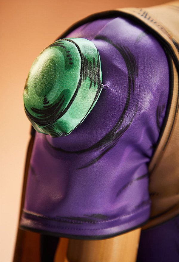 Traje de cosplay 2D Line Art Ver JJBA 7 SBR Gyro Zeppeli con camiseta pantalones capa y cinturón Traje de cosplay 2D Line Art Ver JJBA 7 SBR Gyro Zeppeli con camiseta pantalones capa y cinturón