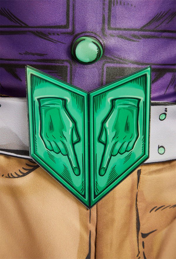 Traje de cosplay 2D Line Art Ver JJBA 7 SBR Gyro Zeppeli con camiseta pantalones capa y cinturón Traje de cosplay 2D Line Art Ver JJBA 7 SBR Gyro Zeppeli con camiseta pantalones capa y cinturón