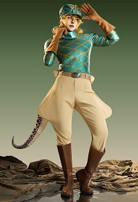 Premium Edition Comic-style JJBA 7 SBR Diego Dio Brando Cosplay Costume Top Pants with Hat and Tail