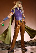 Animated Ver JJBA 7 SBR Gyro Zeppeli Cosplay Kostüm Oberteil und Hose mit Hut Umhang Animated Ver JJBA 7 SBR Gyro Zeppeli Cosplay Kostüm Oberteil und Hose mit Hut Umhang