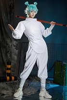 Jujitsu Fight Kashimo Hajime Cosplay Costume Top and Pants with Bandage Jujitsu Fight Kashimo Hajime Cosplay Costume Top and Pants with Bandage
