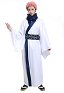 jujitsu Fight Ryomen Sukuna King of Curses Hombre Casual Yukata Bata de Estilo Japonés Traje de Kimono Simple con Bufanda Obi