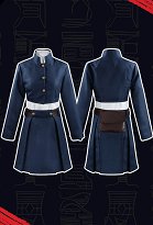 Jujitsu Fight Kugisaki Nobara Blue Suit Uniform Cosplay Costume Top and Skirt with Fanny Pack Jujitsu Fight Kugisaki Nobara Blue Suit Uniform Cosplay Costume Top and Skirt with Fanny Pack
