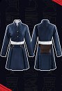 Jujitsu Fight Kugisaki Nobara Blue Suit Uniform Cosplay Costume Top and Skirt with Fanny Pack