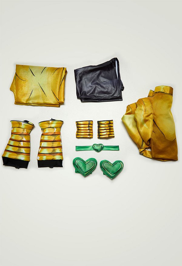Traje de cosplay de Dio JJBA en 2D con chaqueta y pantalones