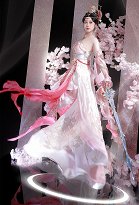 JX3 Xiu Jie Cosplay Kostüm Kleid mit Hose und Ärmeln JX3 Xiu Jie Cosplay Kostüm Kleid mit Hose und Ärmeln