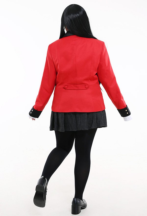 Plus Size Kakegurui–Compulsive Gambler Cosplay Costume Jabami Yumeko Ririka Momobami Saotome Meari School Uniform