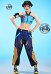 Kpop Slayers Rapper Cosplay Costume Top and Pants with Arm Decoration