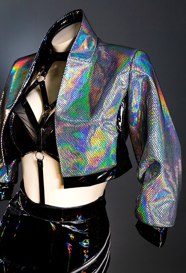 LOL LOL POP_STARS  ALL OUT Evelynn Frauen Gradient Cosplay Kostüm mit allem Zubehör