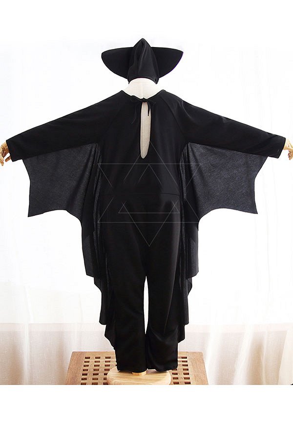 Child Little Bat Halloween Costume Funny Bodysuit for Halloween and Stage