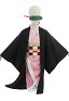 Kids KNY Red Bean Haori Fullset Cosplay Costume