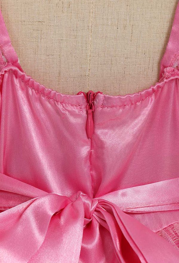 Halloween Peach Kawaii Kinder Cosplay Rosa Pink Kleid Lolita Puffärmel Cosplay Kostüm