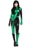 New Kim Possible Shego Bodysuit Jumpsuit Cosplay Costume
