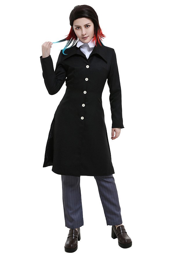 KNY Demon Fighter Enmu Dream Demon Lower Rank One Cosplay Costume