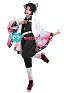 KNY Demon Fighter Butterfly Insect Mushi Bashira Demon Killing Corps Team Uniform Full Set Cosplay Costume