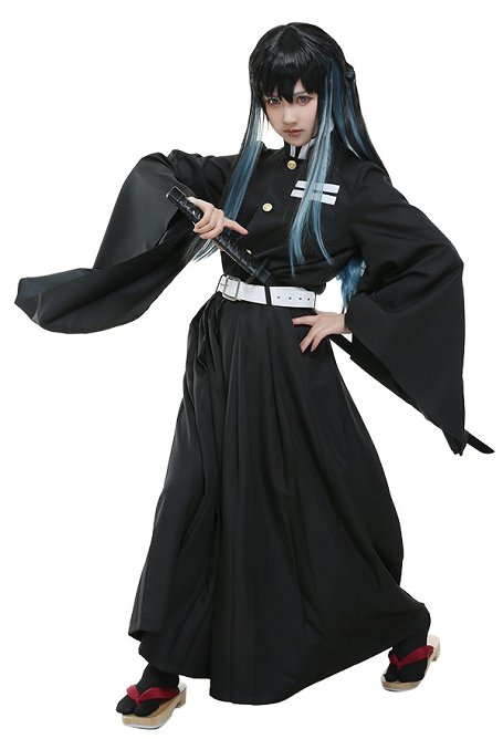KNY Demon Fighter Mist Kasumi Bashira Demon Killing Corps Team Uniforme