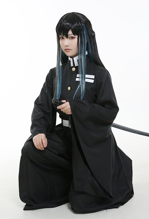 KNY Demon Fighter Mist Kasumi Bashira Demon Killing Corps Team Uniforme KNY Demon Fighter Mist Kasumi Bashira Demon Killing Corps Team Uniforme