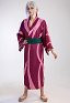 KNY Demon Fighter Sound Oto Hashira Cosplay Costume Kimono Robe with Obi