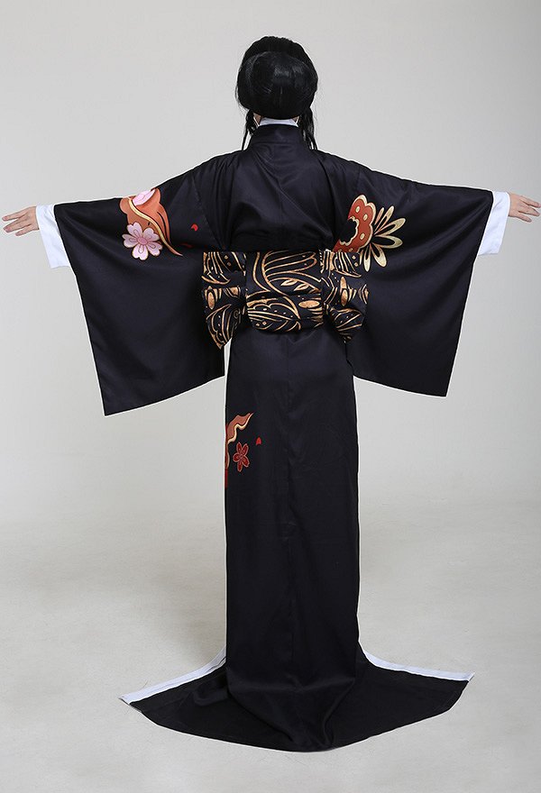 KNY Costume de Cosplay Muzan Kimono pour Femme
