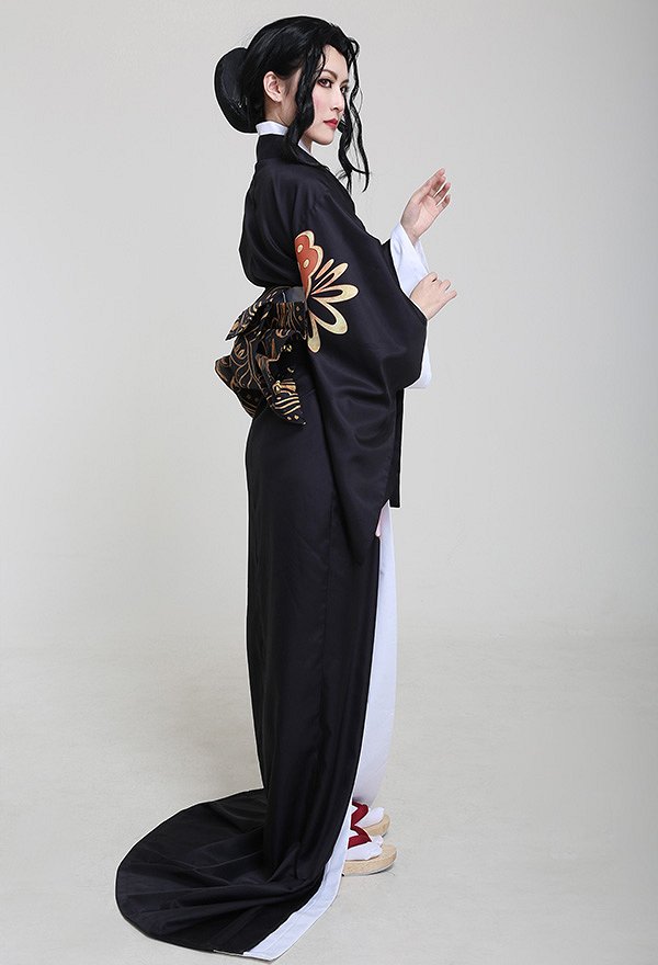 KNY Costume de Cosplay Muzan Kimono pour Femme