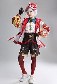 Sun Bin Cosplay Honor of Kings Tiger Chinesisches Neujahr Cosplay Kostüm