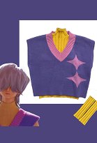 Kpop Killer Mystery Cosplay Costume Gilet et couche intérieure avec manches