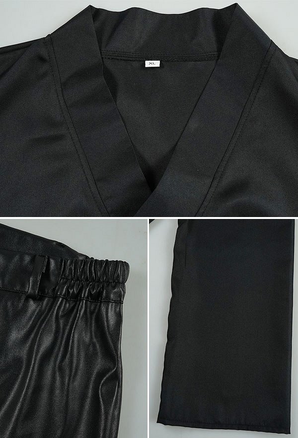 K-POP: Cazadoras de Demonios The Saja Boys Cosplay Forro y chaqueta con pantalónes y gorro