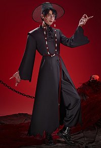 Kpop Slayer The Boys Cosplay Costume Lining and Trousers with Jacket and Hat