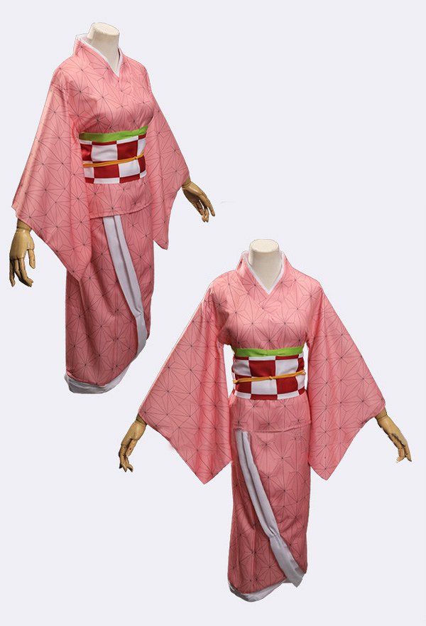 KNY Costume de Cosplay de Demon Fighter Red Bean The Chosen Demon Kimono KNY Costume de Cosplay de Demon Fighter Red Bean The Chosen Demon Kimono
