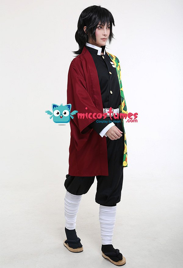 KNY Water Water Pillar Demon Slaying Corps Uniform Komplett Set Cosplay Kostüm KNY Water Water Pillar Demon Slaying Corps Uniform Komplett Set Cosplay Kostüm