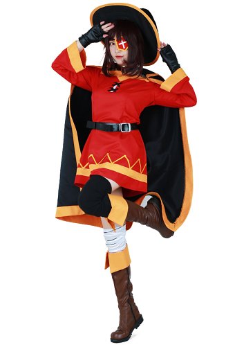 A Fantasy World God’s Blessing On This Wonderful World Megumin Cosplay Costume
