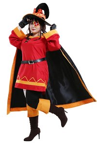 A Fantasy World God’s Blessing On This Wonderful World Costume de Cosplay Megumin Taille Grande Curvy Cosplay