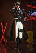 Love and deepspace Caleb Farspace Colonel Cosplay Costume Black Military Uniform Set Love and deepspace Caleb Farspace Colonel Cosplay Costume Black Military Uniform Set