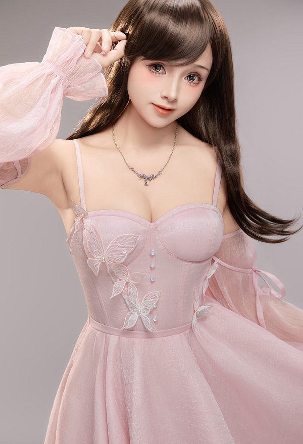Love and Deepspace MC Cosplay Kostüm Rippling Dream Kleid mit Ärmeln Halskette Love and Deepspace MC Cosplay Kostüm Rippling Dream Kleid mit Ärmeln Halskette